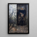 Autumn Sun Painting - Ernst Josephson — framed artwork on a wall