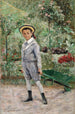 Boy with a Wheelbarrow - Ernst Josephson — artwork view