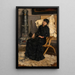 Convalescent Painting - Ernst Josephson — framed artwork on a wall