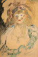 Dame dans une loge de théâtre - Ernst Josephson — artwork view