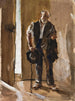 Spanish Beggar Painting - Ernst Josephson — artwork view