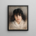 Study of Spanish Girls - Ernst Josephson — framed artwork on a wall