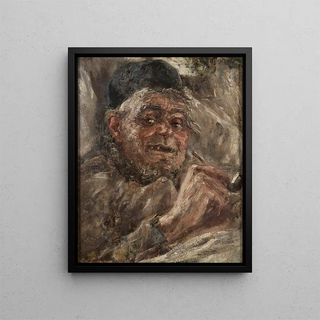 The Postmaster of Brhat - Ernst Josephson — framed artwork on a wall