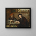 The Chemists - Ernst Karl Georg Zimmermann — framed artwork on a wall