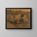 Contemplative Sheep - Ernst Klee — framed artwork on a wall