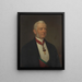 L'homme politique Karl Wilhelm Philipp Prince Auersperg - Ernst Lafite — framed artwork on a wall