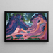 Amselfluh - Ernst Ludwig Kirchner — framed artwork on a wall