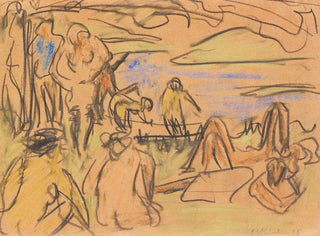 Bather - Ernst Ludwig Kirchner — artwork view