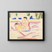 Women bathing - Ernst Ludwig Kirchner — framed artwork on a wall