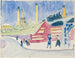 Barrage ferroviaire - Ernst Ludwig Kirchner — artwork view