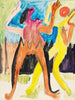 Couple playing with a ball - Ernst Ludwig Kirchner — artwork view