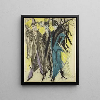 Ernst Ludwig Kirchner - Berlin Street Scene.webp