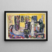 Modern Bohemian Painting - Ernst Ludwig Kirchner — framed artwork on a wall