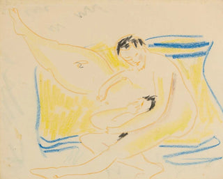 Couple - Ernst Ludwig Kirchner — artwork view