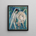 Couple dansant - Ernst Ludwig Kirchner — framed artwork on a wall