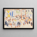 The concert in the park - Ernst Ludwig Kirchner — framed artwork on a wall
