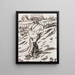 Le Smann Sender Bauer - Ernst Ludwig Kirchner — framed artwork on a wall