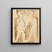The Connection - Ernst Ludwig Kirchner — framed artwork on a wall