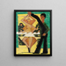Danseur tournant - Ernst Ludwig Kirchner — framed artwork on a wall