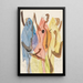 Dance of Colors - Ernst Ludwig Kirchner — framed artwork on a wall