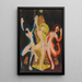Dance of Colors Farbstock II - Ernst Ludwig Kirchner — framed artwork on a wall