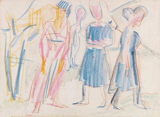 Women in the Landscape - Ernst Ludwig Kirchner — artwork view