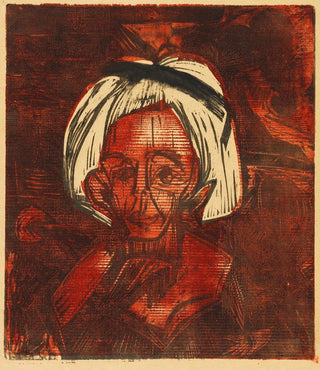 Girl with Yellow Hair - Ernst Ludwig Kirchner — artwork view