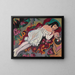 Girl in White Shirt - Ernst Ludwig Kirchner — framed artwork on a wall