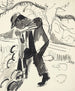 Peasant with Hoe Grabender Bauer - Ernst Ludwig Kirchner — artwork view