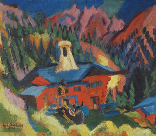 House on the Crest - Ernst Ludwig Kirchner — artwork view