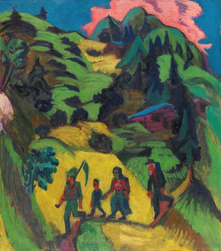 The Return of Heuer - Ernst Ludwig Kirchner — artwork view