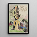 Young Shepherds Painting - Ernst Ludwig Kirchner — framed artwork on a wall