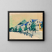 House with Driveway - Ernst Ludwig Kirchner — framed artwork on a wall