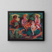 in the Princesses' Palace - Ernst Ludwig Kirchner — framed artwork on a wall