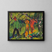 In the Forest - Ernst Ludwig Kirchner — framed artwork on a wall