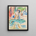 Danseuse de cabaret - Ernst Ludwig Kirchner — framed artwork on a wall