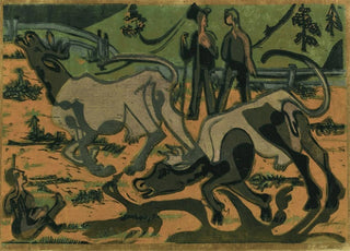 Spring Valley Painting - Ernst Ludwig Kirchner — artwork view