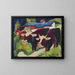 Khe sur l'alpage - Ernst Ludwig Kirchner — framed artwork on a wall