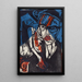 Tourments de l'amour - Ernst Ludwig Kirchner — framed artwork on a wall