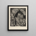 Chef David Müller - Ernst Ludwig Kirchner — framed artwork on a wall
