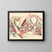 Landscape of Davos - Ernst Ludwig Kirchner — framed artwork on a wall