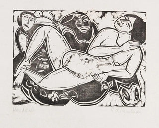 Acte couché - Ernst Ludwig Kirchner — artwork view