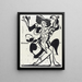 Danse de Mary Wigman - Ernst Ludwig Kirchner — framed artwork on a wall