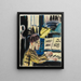 Organist Painting - Ernst Ludwig Kirchner — framed artwork on a wall