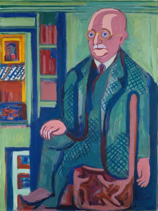 Portrait of Dr. Carl Hagemann - Ernst Ludwig Kirchner — artwork view