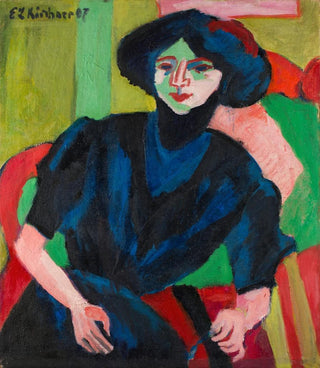 Portrait of Gerti - Ernst Ludwig Kirchner — artwork view