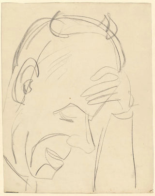 Portrait Painting - Ernst Ludwig Kirchner — artwork view