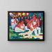 Sonnerie - Ernst Ludwig Kirchner — framed artwork on a wall