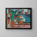 Rameur - Ernst Ludwig Kirchner — framed artwork on a wall