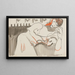 Woman at Rest - Ernst Ludwig Kirchner — framed artwork on a wall